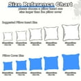 thumbnail image 7 of Outdoor Waterproof Cushion Insert, Water Resistant Decorative Pillow Form for Patio Furniture 18×18Inch(4 Pack), 7 of 7