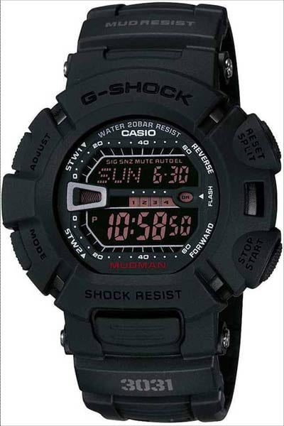 casio gforce watch