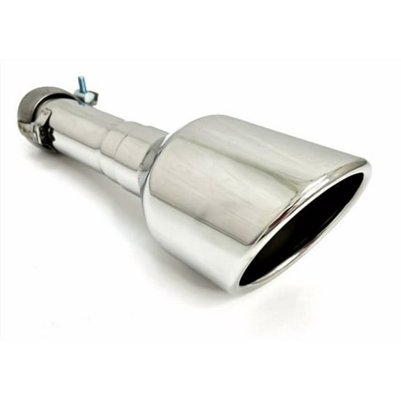 Exhaust Tip OEM Style 1500 2019-2024 304 Polished Stainless Slant Wesdon Exhaust Tip