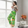 thumbnail image 5 of Honiee St Patrick's Day6 for elegant Women's Lounge Pants and Pajama Pants, crafted for ultimate comfort in your sleepwear essentials-Medium, 5 of 6
