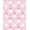 Pink, Pattern 4, variant on ODIKA 2x3 Machine Washable Non-Slip Area Rug, Kawaii Constellation Chair Cover Cushion Seat High Traffic Rug, Pink, 484132