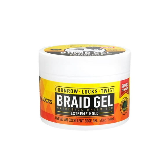 AllDay Locks Braid Gel – Extreme Hold – Choose Size | Smooth, Shine & Long-Lasting Hold