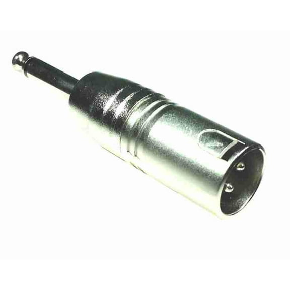 XLR (male) to 1/4" (male) unbalanced