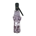 thumbnail image 3 of Galleria Paris Auto-Open/Close Extra Large Portable Rain Folding Umbrella for Women, 48-inch canopy, compacts to 12" fitting in most totes, unbreakable fiberglass ribs, 3 of 3