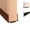 Brown, variant on Kadahis 2Pack Door Draft Stopper with Felt Cloth Reduce Noise, 36.6" Rubber Door Sweep Breeze Blocker, Adjustable Under Door Draft Stoppers, Soundproofing for Doors, Door Seal