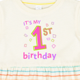 thumbnail image 4 of Inktastic It's My First Birthday Girls Baby Dress, 4 of 5