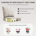 thumbnail image 5 of Bellefurn Outdoor Seat Cushions 24 X 24 X 6 inch for Patio Furniture,Outdoor Chair Cushions Outdoor Deep Seat Cushion with Water Resistant & Removable Cover Patio Cushions for Wicker Chair,Sofa,Couch, 5 of 9