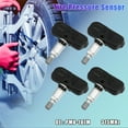 thumbnail image 2 of 4 piezas Sensor de sistema de control de presión de neumáticos TPMS Unique Bargains 315 MHz para Honda Accord CR-V Fit 2007-2012, 2 of 7