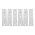 thumbnail image 3 of 6 Pcs Accessoires de Rail de Rideau Connecteurs pour Rail de Rideau de Plafond pour Rideaux Séparateur de Pièce Rails de Rideaux Blanc, 3 of 8