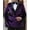 UO11314, variant on New Suit Jacket Men's Business Casual Velvet Blazer Shawl Lapel Contrast Color Double-breasted Pocket Blazer Men's Clothing