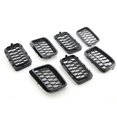 thumbnail image 3 of 7x 68317863AA Decoraciones Parrilla protectora para automóvil Parrilla de malla delantera apto para Grand Cherokee Reemplaza accesorios , NEGRO BRILLANTE Baoblaze Rejilla de malla delantera, 3 of 8