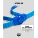thumbnail image 4 of Arena Goggles Natación Spider Jr única, Azul multicolor, 4 of 8