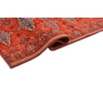 thumbnail image 6 of Custom Size Rug Runner Traditional Oriental Looks Blue Medallion Design Hotel Quality Cut To Size Canvas Backing Red Runner Rugs, Customize Length by Feet and 26" or 35" Width, 6 of 10
