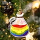 thumbnail image 2 of De Madera De Navidad Árbol De Navidad Colgante Decoración Personalizada Patrón Permanente Decoración Familiar 2021 Colgante Methold HA043217-04, 2 of 6