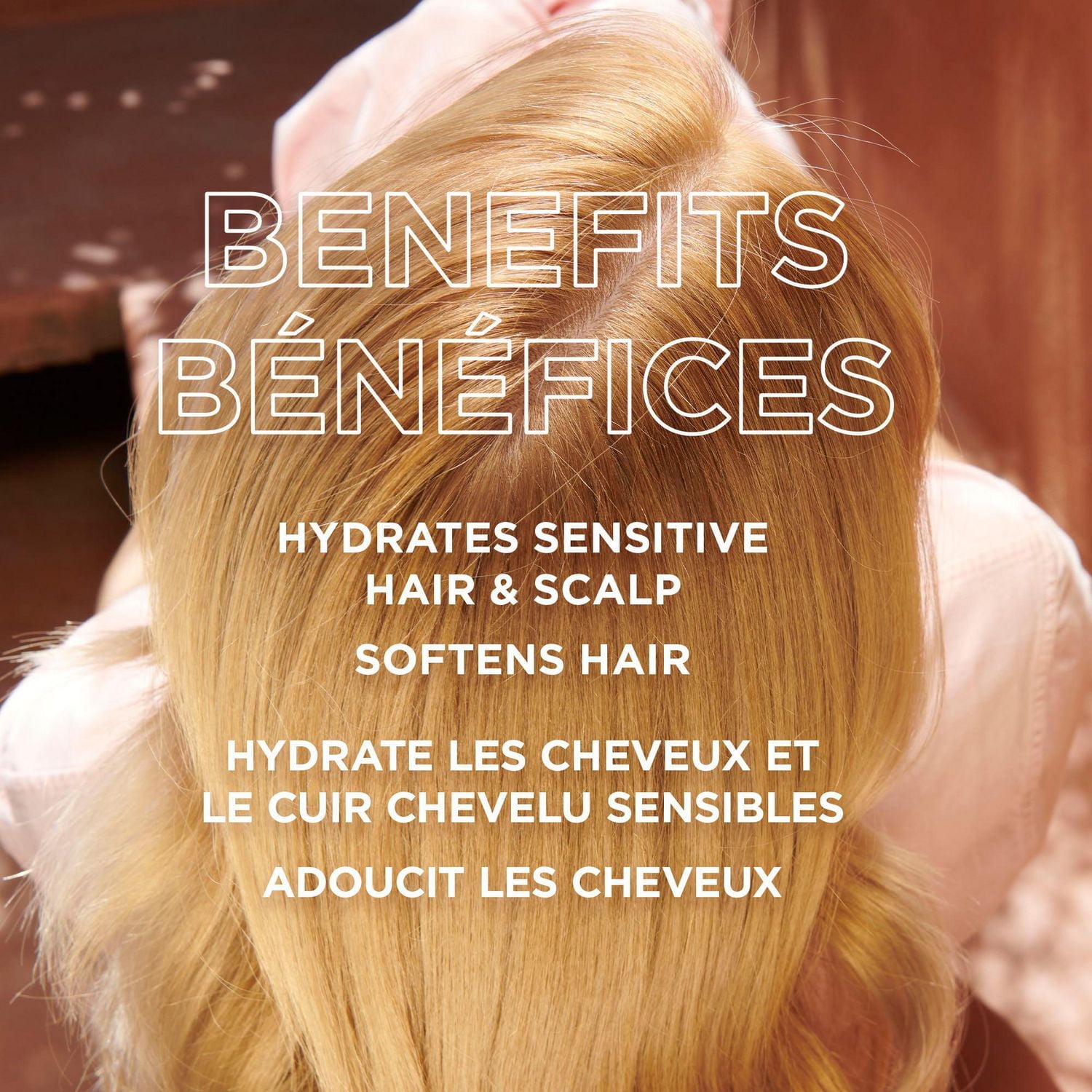 GARNIER Whole Blends Oat Delicacy Doux pour le cuir chevely sensible Shampooing, 828 mL