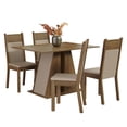 thumbnail image 1 of Juego de Comedor Madesa Angel con 4 Sillas color Crema y Beige, 1 of 5