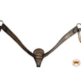 thumbnail image 3 of HILASON Brown Western Horse Headstall Breast Collar Set Tack American Leather, 3 of 7