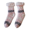 thumbnail image 1 of Minnieouse 1 par de zapatillas gruesas largas para mujer, calcetines, cálidos, cómodos, antideslizantes, suministros de calzado, regalos para mujeres y Medias tipo 5 Minnieouse AP012576-05, 1 of 6