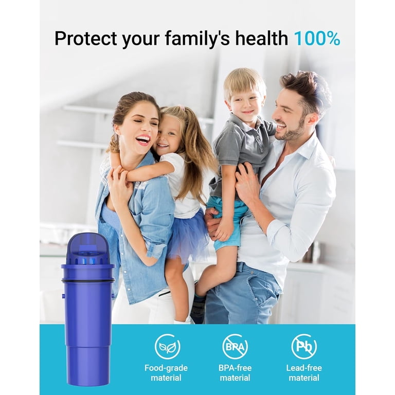 Aqua Crest Replacement for Pur Pitcher Water Filter, CRF950Z, NSF
