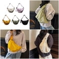 thumbnail image 2 of Women Bag Large Capacity Shoulder Bag Sport Crossbody Bag Casual Dumplings Bag Commuting Bag Korean Styles Messengers Bag, 2 of 9