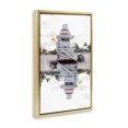 thumbnail image 3 of Stupell Industries Miami Beachguard Reflection Gold Framed Floater Canvas Wall Art design by Robin Vandenabeele, 31 x 21, 3 of 9