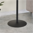 thumbnail image 5 of JERFIT Modern End Table with Black Marble Textured Glass Top, Small Accent Table for Living Room, Bedroom, Dorm, 5 of 5