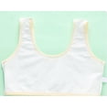 thumbnail image 3 of Girls Seamless Training Bras Thin Cotton Breathable Molded Microfiber No Wire Bra Cotton Teens 7-13 Years, 3 of 4