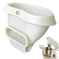 thumbnail image 1 of Flour Funnel, Anti-Splash Attachment for Tilt-Head Stand Mixer, Prevents Overflow and Mess for Clean Kitchen Counter, Dishwasher Safe No-Mess Baking Tool, Easy Pour Accessory, 1 of 8