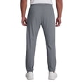 thumbnail image 5 of Hearthz Men's Quick Dry Straight Leg Men Pant Athletic Workout Ice Silk Trousers Stretchy Jogger for Men with Zipper Pockets Gray S, 5 of 5