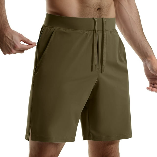 Men's Casual Shorts 7 Inch Shorts Stretch Dress Work Shorts For Men With 4 Pockets Lightweight