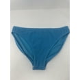 thumbnail image 2 of CYN & LUCA Textured Bikini Bottom Women's M Blue Elastic Waist Pull On, 2 of 4