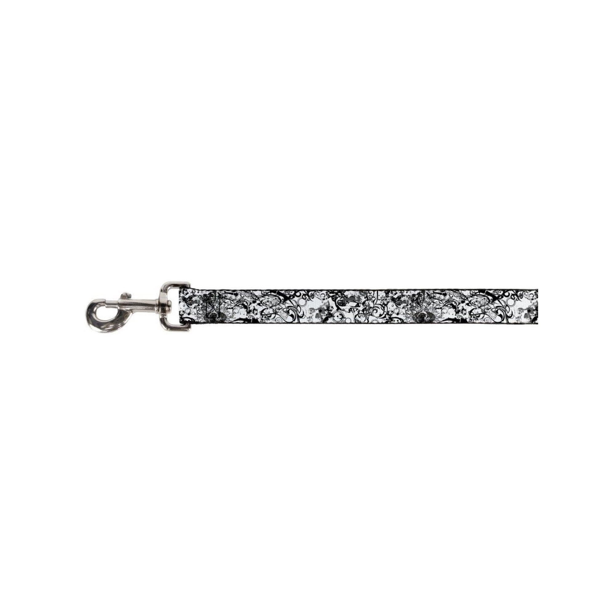 Buckle-Down Pet Leash Dog Leash Buckle Down Chaos 4 Feet Long 1.0 Inch Wide