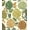 Melon & Spruce, variant on NextWall Posy Pink Blooming Bulbs Peel and Stick Wallpaper
