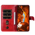 thumbnail image 2 of For Xiaomi Redmi Note 14 4G (164.84mm) Case Zipper Wallet Calf Texture PU Leather Phone Cover - Blac, 2 of 5
