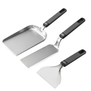 Expert Grill 3-Piece Stainless Steel Griddle Tool Kit