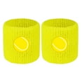 thumbnail image 7 of Pebbuoy 2Pcs Kids Sports Wristband Ball Embroidery Stretch Breathable Sweat Absorbing Boys Girls Knitted Basketball Volleyball Wrist Protector Sweatband, 7 of 7