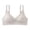 Gray, variant on Lace Push up Bras for Women 4 Row 3 Hook Back Closure Seamless Lift Everyday T-Shirt Bra with Adjustable Straps