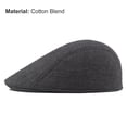 thumbnail image 6 of Zhaomeidaxi Flat Cap, Seamless Wool Newsboy Caps for Men and Women Classic Cap Driver Cabby Beret Hat, 6 of 6