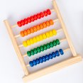 thumbnail image 2 of Desarrollo de inteligencia Ábaco de madera Niño Matemáticas tempranas Juguete de aprendizaje educativo Hugtrwg Para estrenar, 2 of 8