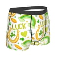 thumbnail image 3 of Fotbe St Patrick's Day1 Men’s Total Support Pouch Boxer Briefs, X-Temp Cooling, Moisture-Wicking Underwear, Regular, Long-leg and Trunk-X-Large, 3 of 9