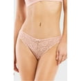thumbnail image 3 of Sofra Ladies Lace Thong Panty Pack of 6 Pieces, Set 1, Size: Small, 3 of 8