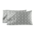 thumbnail image 5 of (2 pack) Better Homes & Gardens 2-Piece 400 Thread Count Ogee Grey Performance HYGROCOTTON Pillowcase Set, King, 5 of 10