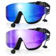 thumbnail image 1 of Pack de 2 gafas de natación Zoomsnail, sin marco, visión amplia, 1 of 6