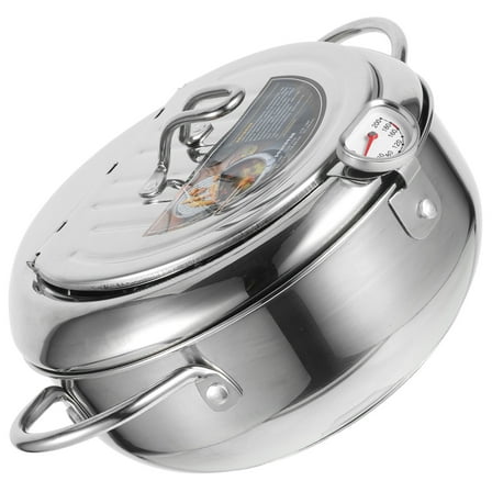 unbranded  Fryer Propane Burner Commercial Deep Pot Nonstick Frying Golden