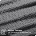 thumbnail image 3 of Bare Home Waffle Blanket - 100% Cotton - Lightweight & Breathable, 3 of 7