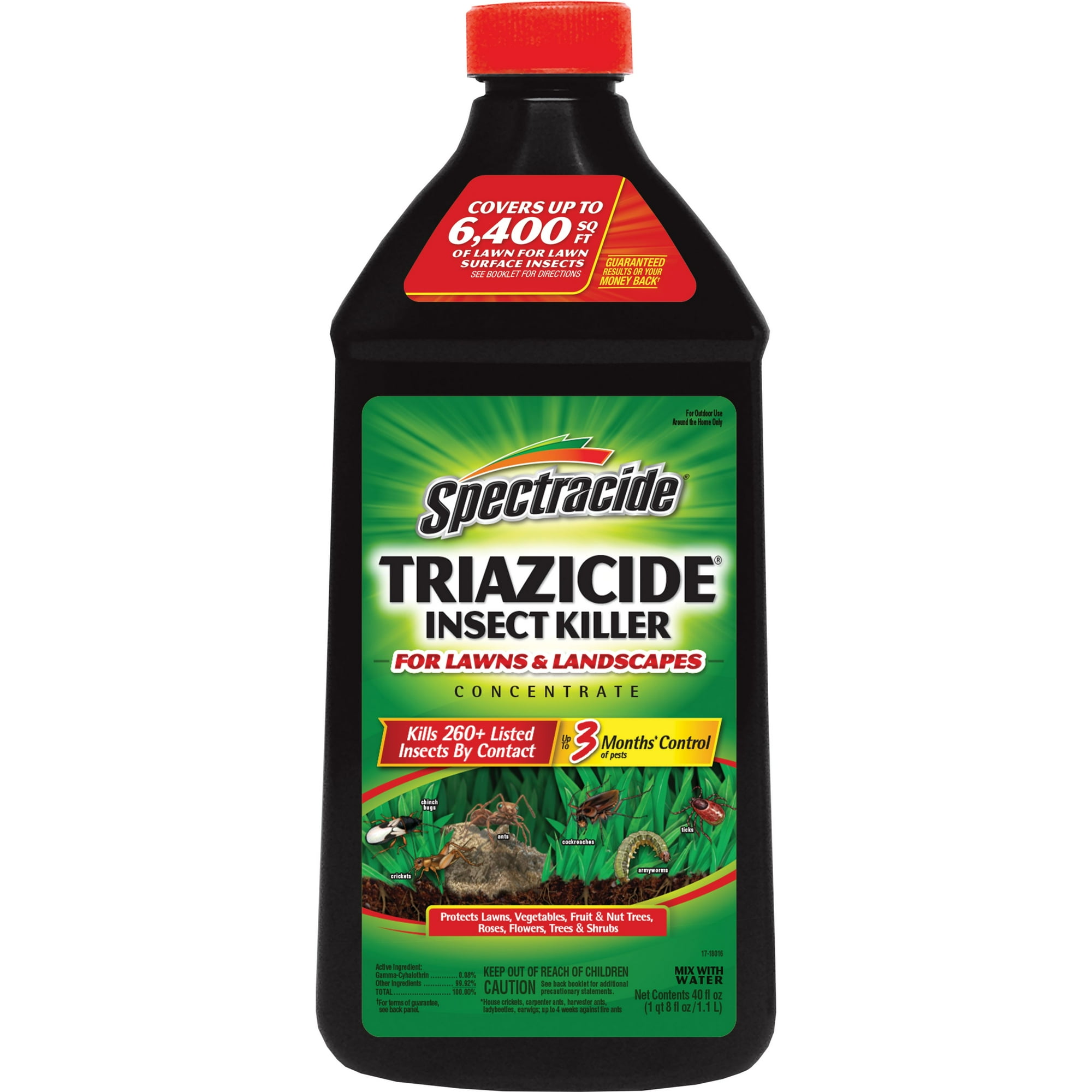 Spectracide Triazicide Insect Killer For Lawns and Landscapes Concentrate, 40 fl oz