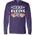 thumbnail image 3 of Inktastic Christmas Cookie Baking Crew with Oven Mitts Long Sleeve T-Shirt, 3 of 5