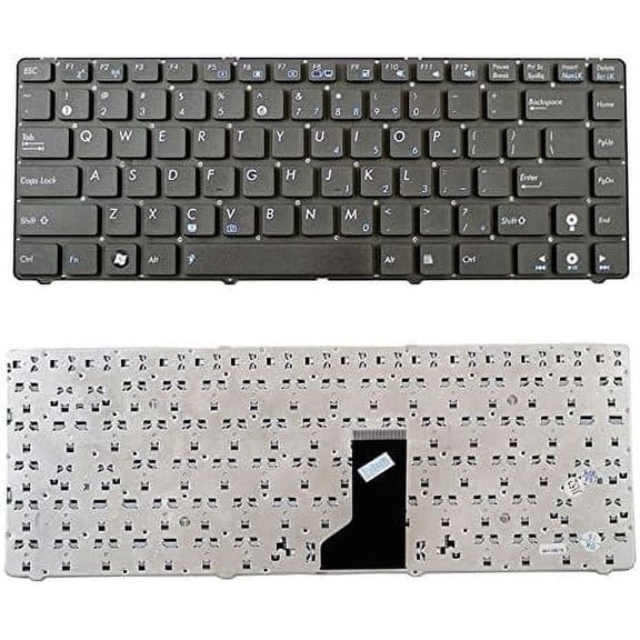 New Laptop Keyboard (Without Frame) Replacement for ASUS U36 U36J U36S U36SD U36SG U36SD-A1 US Layout Black Color