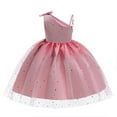 girls-dress-birthday-party-dress-sequin-tulle-mesh-oblique-shoulder