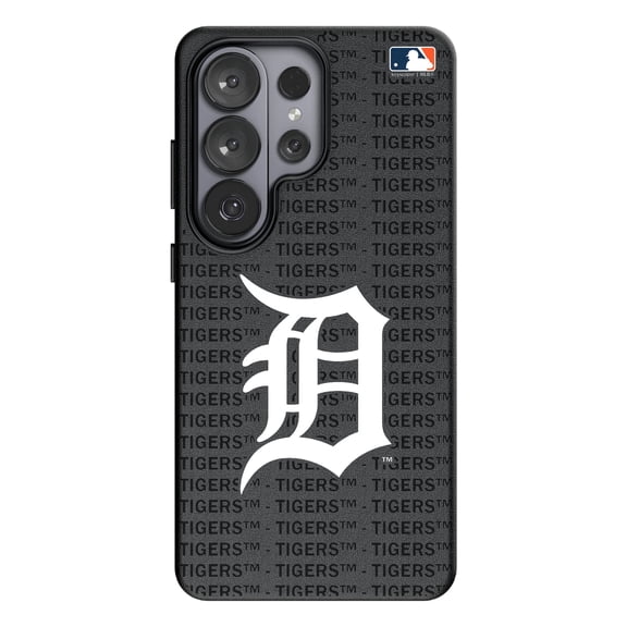 Keyscaper Detroit Tigers Text Backdrop Galaxy Magnetic Bump Case
